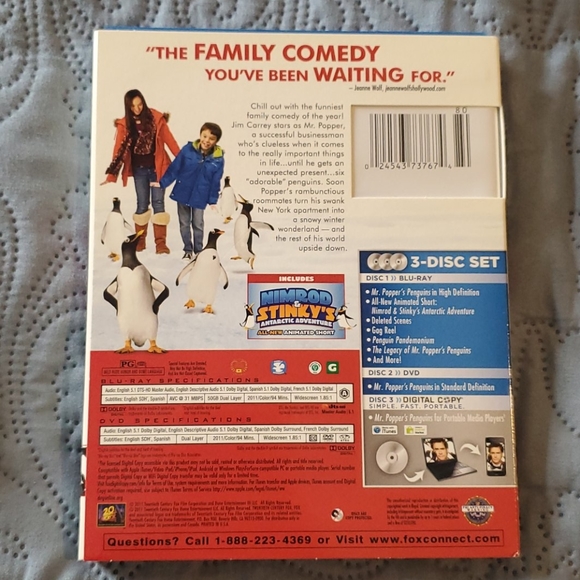 NWT Number 23 and Mr. Poppers Penguins - Picture 5 of 5